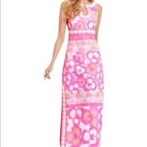 Lilly Pulitzer floral maxi dress